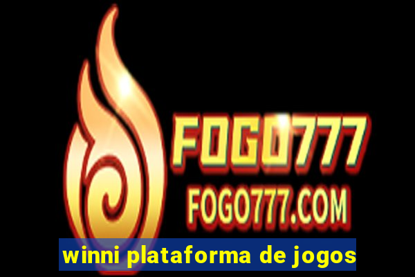 winni plataforma de jogos